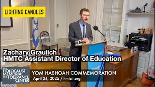 CANDLE LIGHTING - YOM HASHOAH AT HMTC 2025