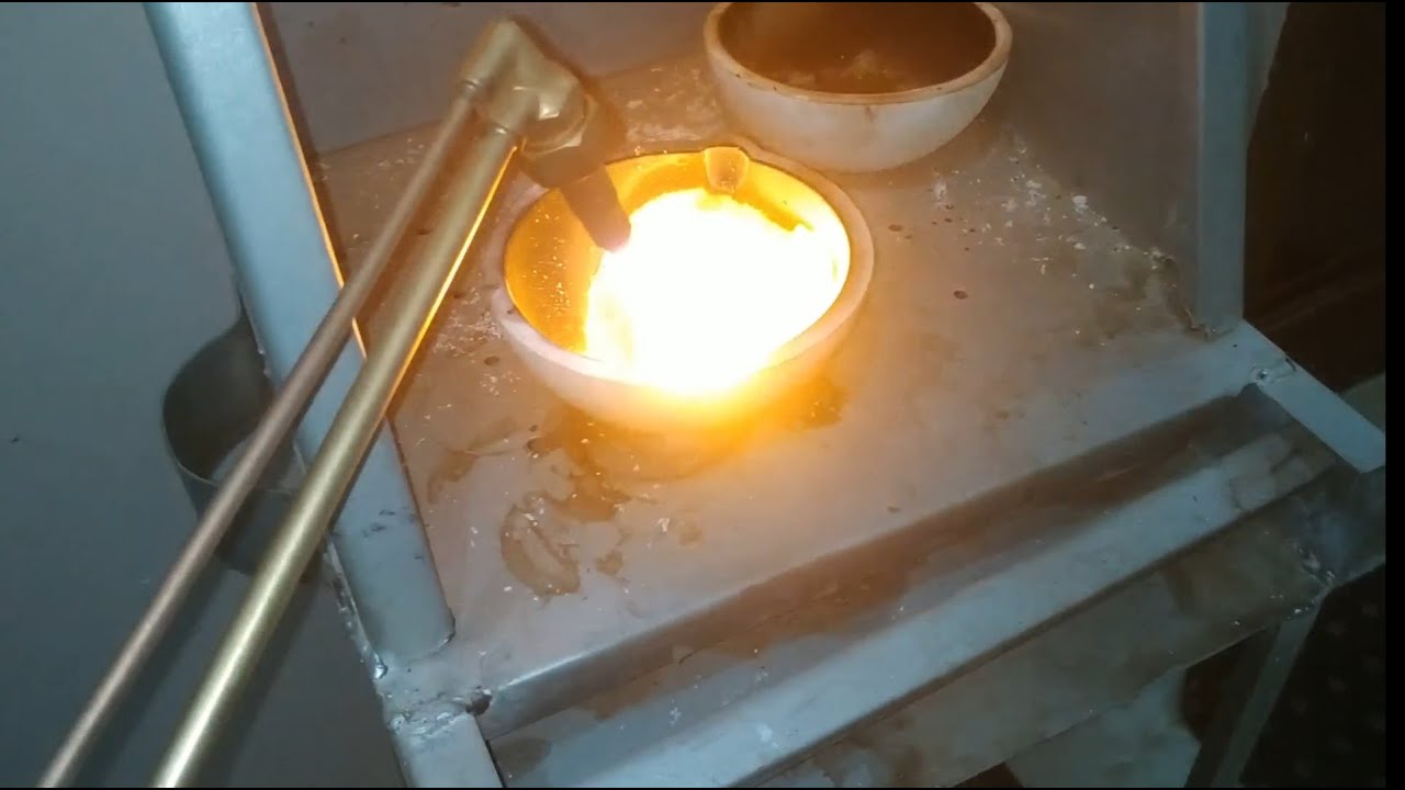 الترسيب ببودرة الزنك من الماء الملكي الفائض من العمل ( الجزء الثاني )