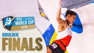 Boulder finals| Seoul 2022