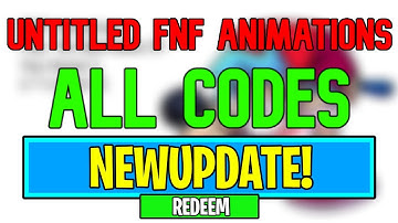 New Untitled FNF Animations Codes | Roblox Untitled FNF Animations Codes (May 2024)