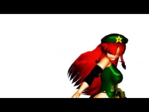 MMD】めーりんＭ型アクションテスト【グラボがやばい】