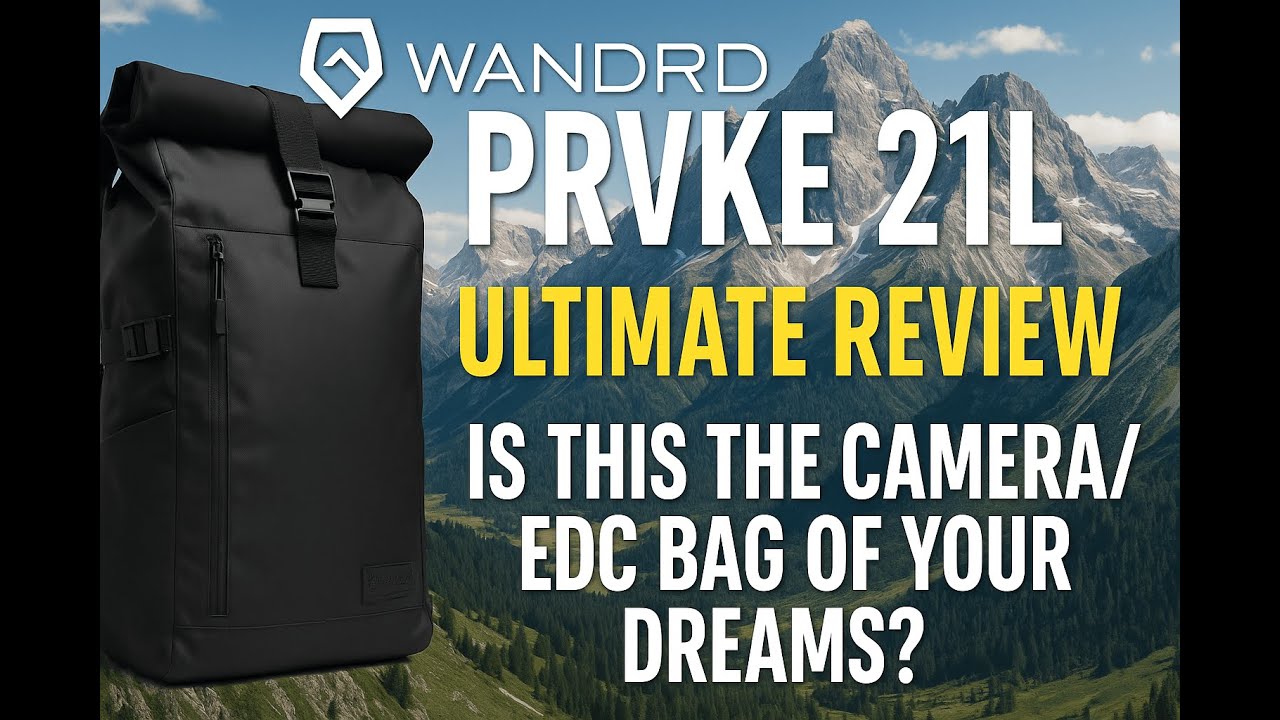 Wandrd PRVKE 21L Sedona Orange Backpack and Camera Bag Ultimate
