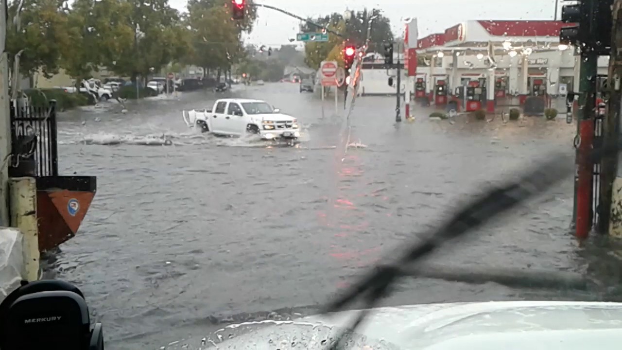 Flooding In Modesto 9th YouTube