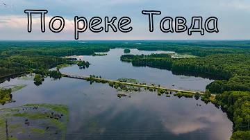 река Тавда. Часть 2. Карабашка, Тавда. Вид с дрона.