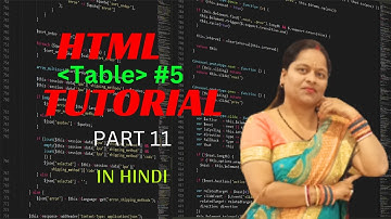 HTML Table Cell Spacing ! HTML Table Cell Padding
