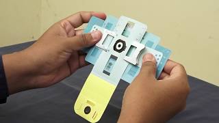Low cost Paper Microscope (foldscope) PART I (Tamil)