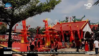 Semarak Warga Tionghoa Rayakan Tahun Baru Imlek 2024 di Inhil