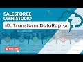 Session 7: Transform DataRaptor | Omnistudio | Salesforce Vlocity Sessions #salesforce #vlocity