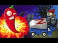 РАСТЕНИЯ против ЗОМБИ или PLANTS vs ZOMBIES. Серия 13: Зомби машина и Бешенный перец