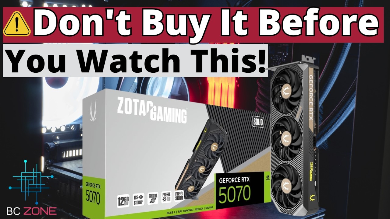 ZOTAC RTX 5070 Solid Review ✓ - YouTube