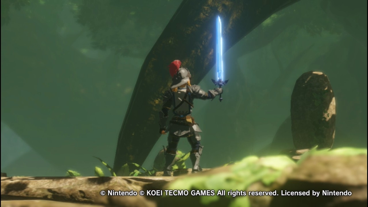 Link Pulls The Master Sword For The First Time | Age Of Calamity