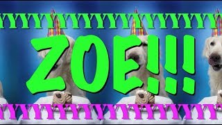 HAPPY BIRTHDAY ZOE! - EPIC Happy Birthday Song