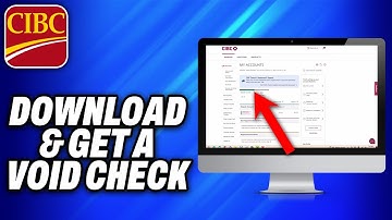 How To Download & Get A Void Check In CIBC (2042) - Easy Fix
