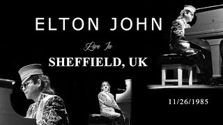 View Elton John Live in Sheffield Performing Key Hits from 1985 Concert