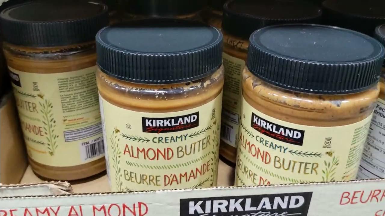 Kirkland Almond Butter Costco YouTube
