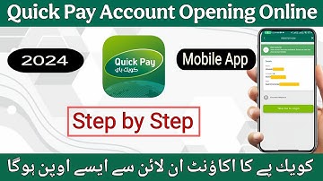 Quick Pay Account Opening Online | How To Open Quick Pay Account | Quick Pay Account Kaise Banaye |