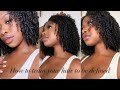 The Best Curly Hair Routine! Using The Finger Coil Method For Perfect, Bouncy Curls.