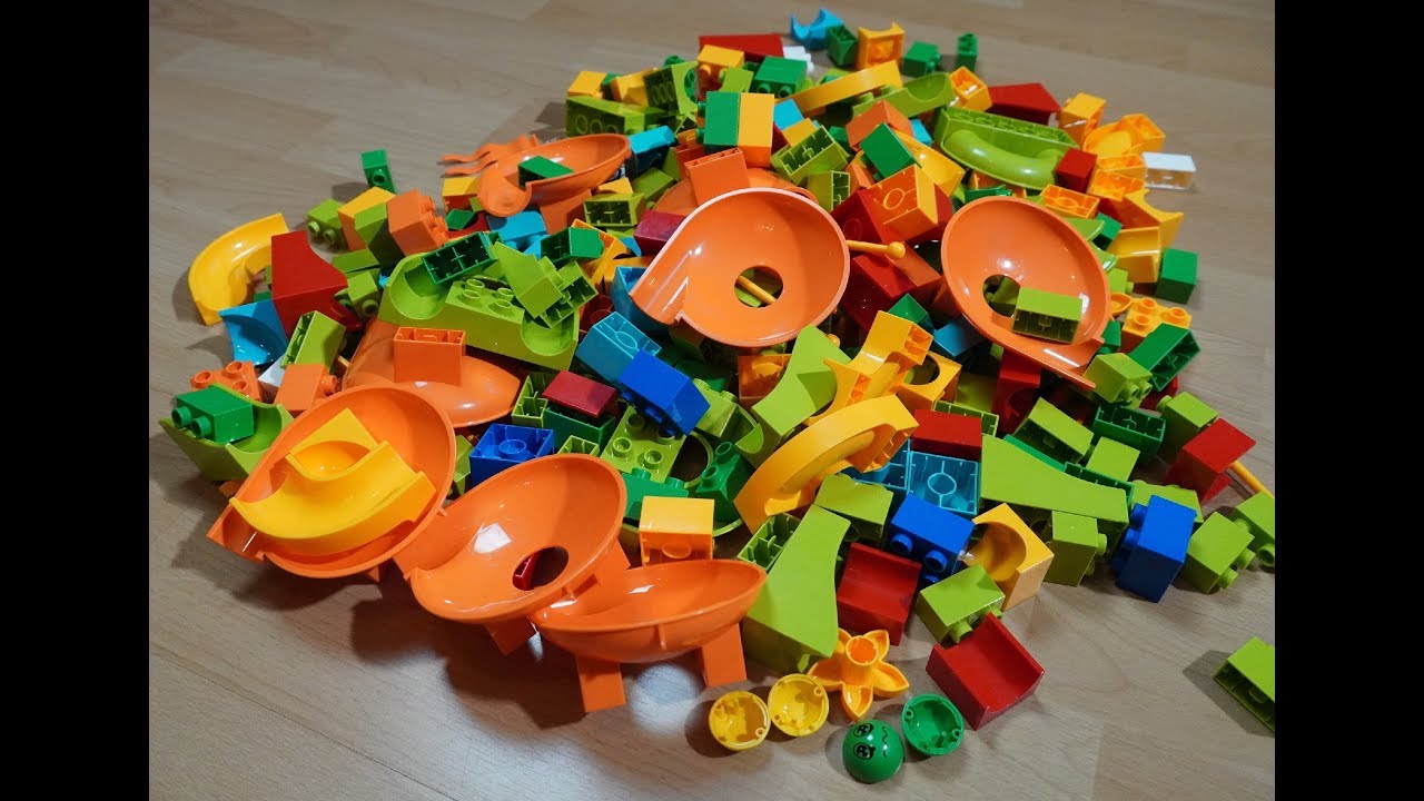 Murmelbahn von AliExpress Kompatibel zu Lego Duplo und Hubelino - YouTube