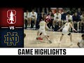 Stanford vs. Notre Dame Game Highlights | 2024-25 ACC Men's Basketball