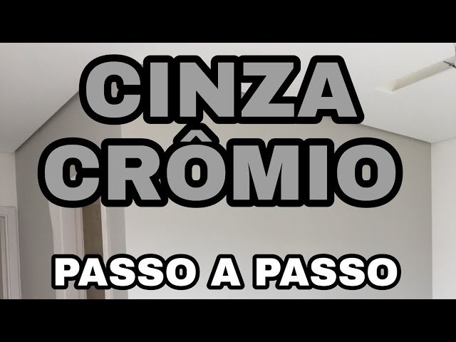 COMO FAZER A COR CINZA CRÔMIO- com corante xadrez 