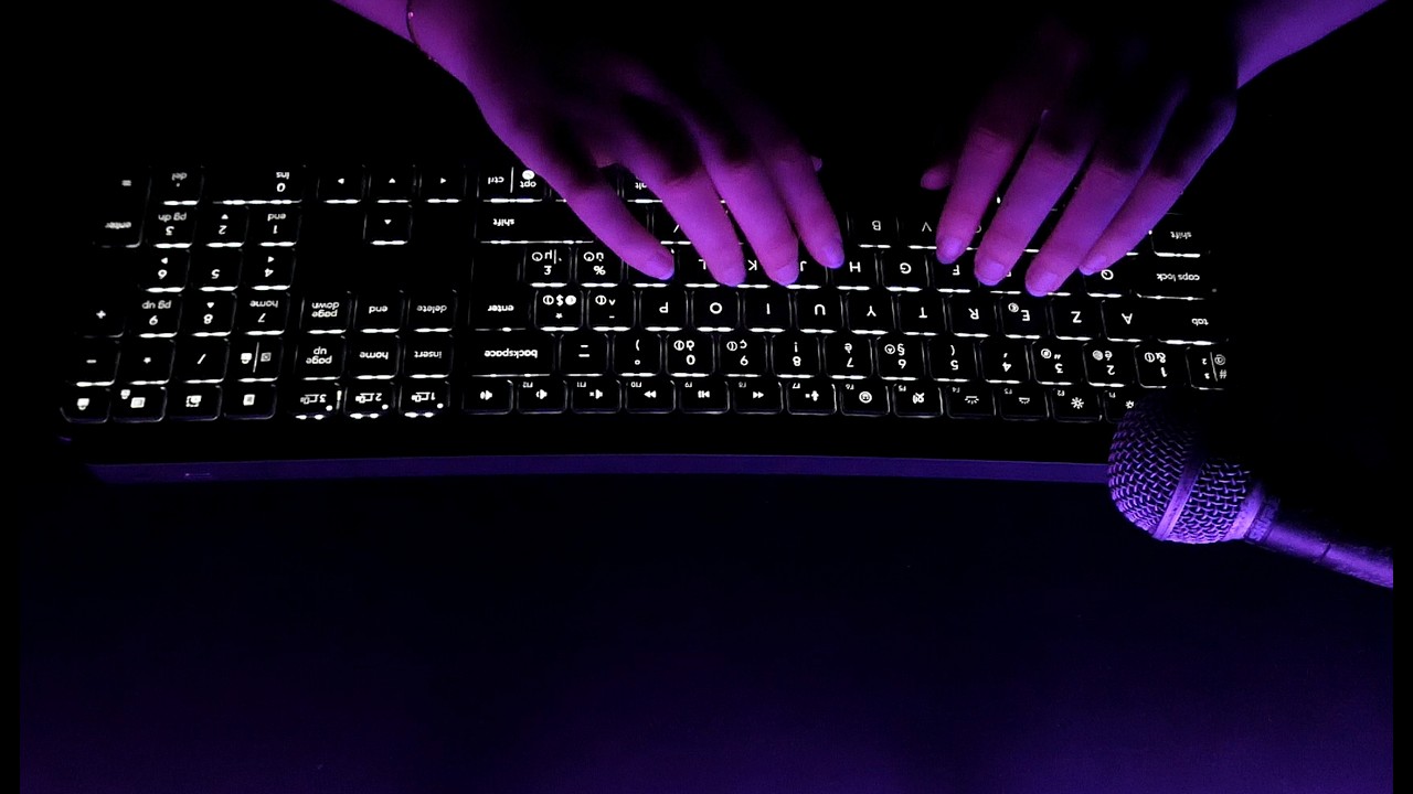 Fast Keyboard Typing ASMR 😴 20 Minutes of Relaxing Clicky Sounds (No Talking)