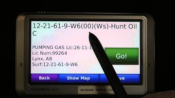 Garmin GPS l How to Find A Wellsite or LSD Using PatchMap (Garmin 2012 and older)