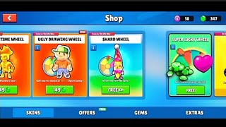 New update *Super lucky wheel* -- Ugly drawing wheel and New BANANA skin 🔥