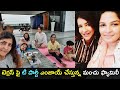Watch: Manchu family enjoying tea party on terrace photos