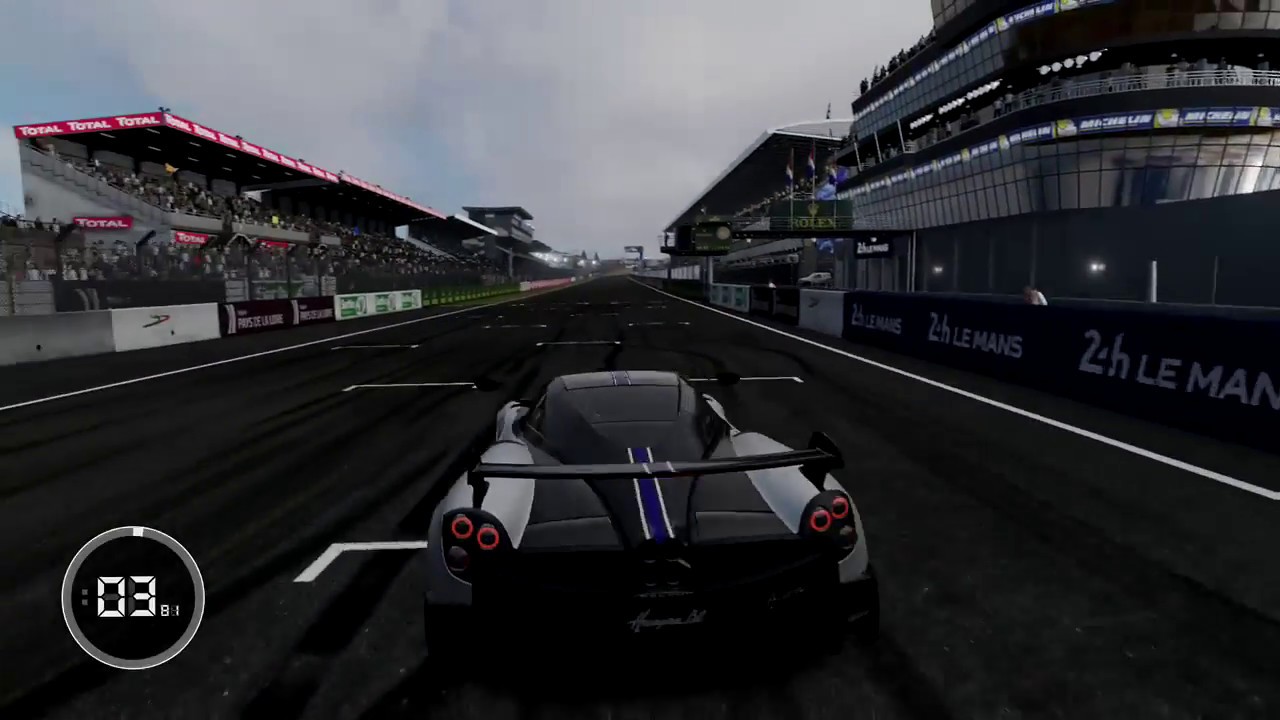 Forza Motorsport 7 TOP SPEED on Le Mans with Pagani Huayra BC YouTube
