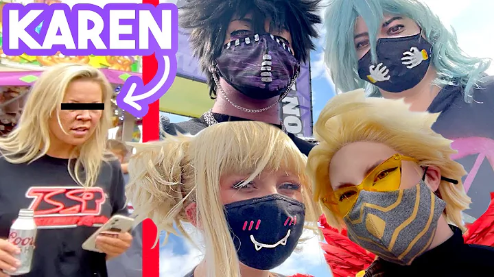 KAREN VS. THE L.O.V. | FAIR VLOG Cosplay OUTING | My Hero Academia Cosplay