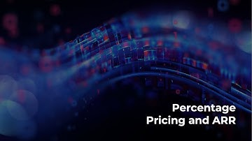 Percentage Pricing and Annual Recurring Revenue for SaaS and Cloud Providers