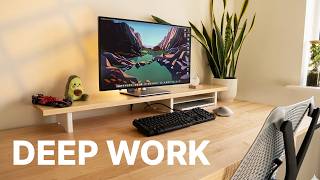 My Ultimate Deep Work Desk Setup (2026) // Vernal Core3 Standing Desk