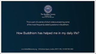 How Buddhism Has Helped Me In My Daily Life The Buddhist Society Summer School 2023