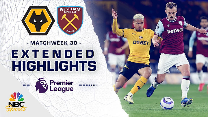 Wolves v. West Ham United | PREMIER LEAGUE HIGHLIGHTS | 4/1/2025 | NBC Sports