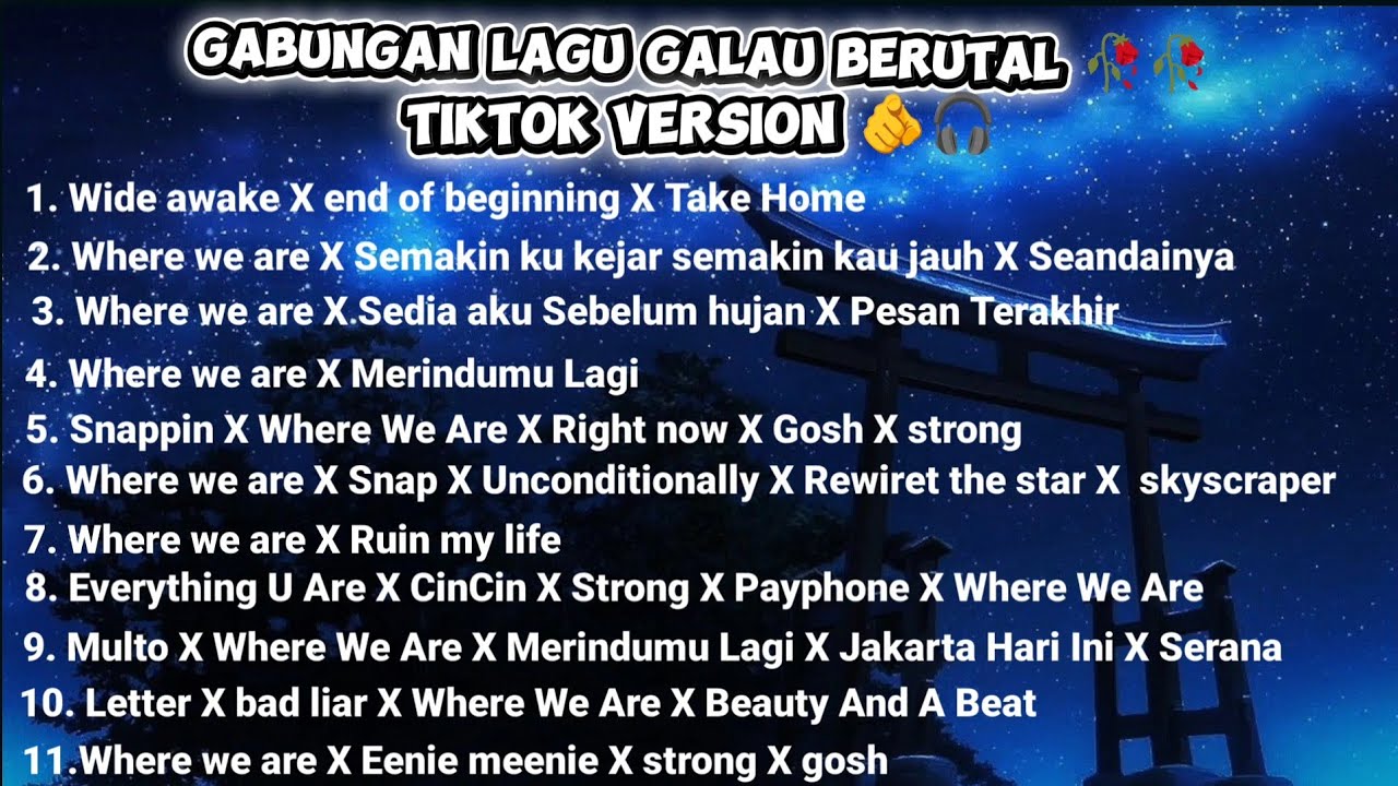 Gabungan Lagu Galau berutal 🥀🥀 TIKTOK VERSION 🫵😭🎧 - Wide awake X end of beginning X Take Home 