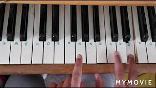 How to play Morning flower alarm on piano step by step Resimi