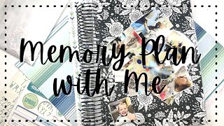Memory Plan with Me | Memory Spread | Lights Planner Action