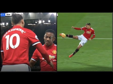 Zlatan Ibrahimovic Back After 7 Months ALMOST SCORES 2017/18 - HD