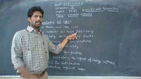 Statistical quality control part-2 Lecture