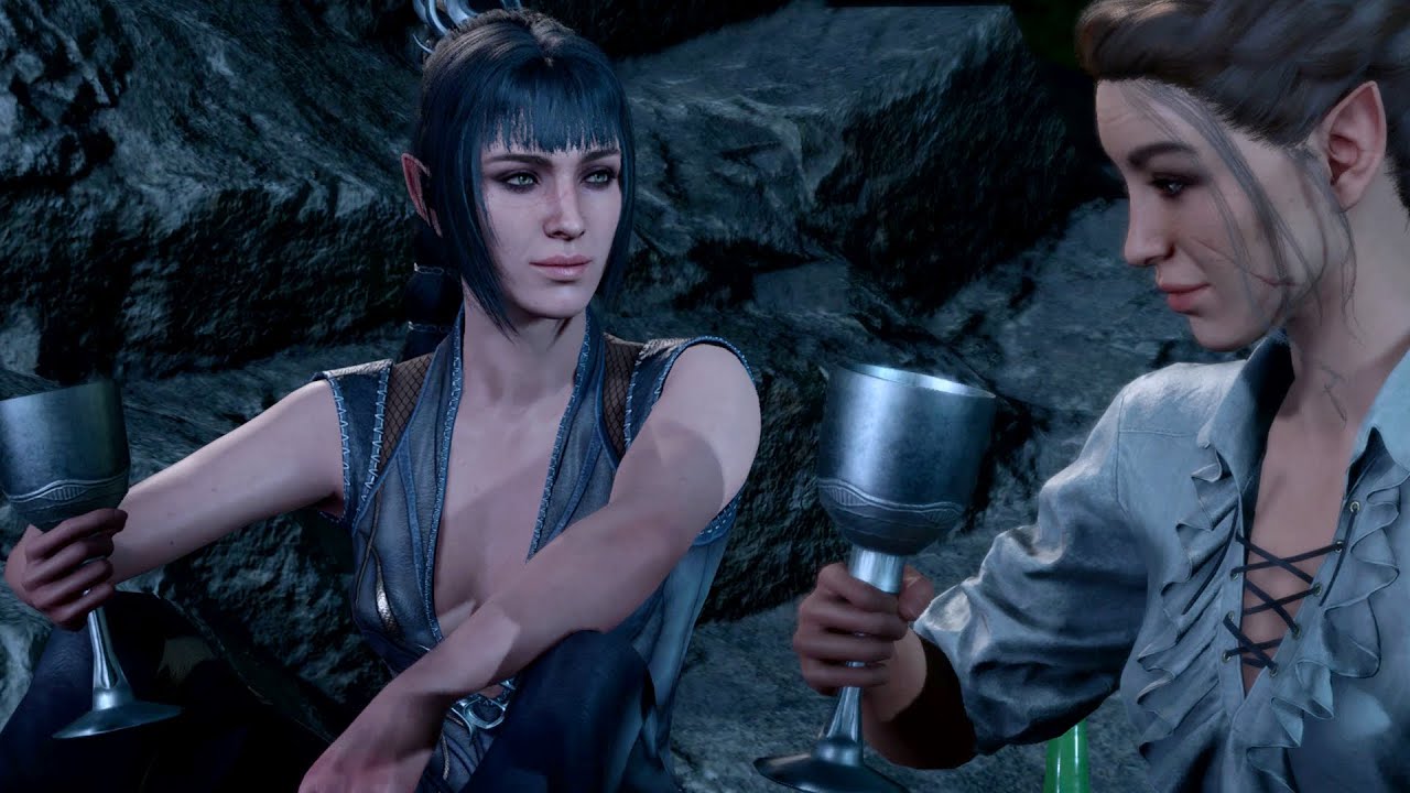 1st Shadowheart Romance Scene - All Dialogue Options