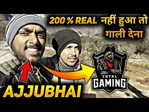 Ajju Bhai Face reval 🤔🔥 Ajju bhai face reval ||@Total Gaming @Desi ...