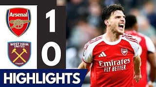 🔥 DECLAN RICE STRIKES ! 💥 Arsenal vs West Ham 1-0 | Incredible Goal Rocks The Premier League 2025 ⚽🔥