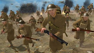 2,500 US ARMY Charges into WORLD WAR 1 Trenches! - Call to Arms: Great War Mod