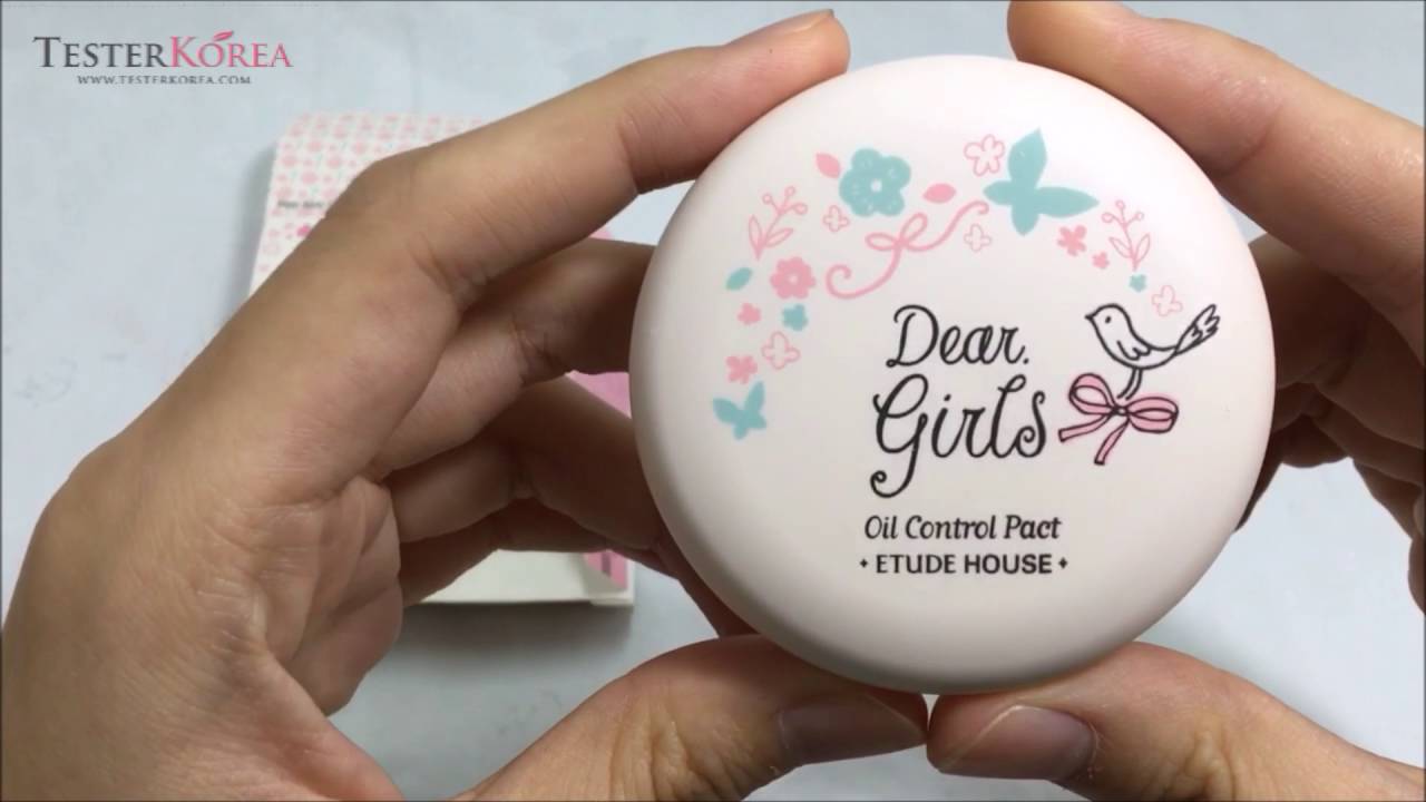 [TESTERKOREA] ETUDE HOUSE Dear Girls Oil Control Pact