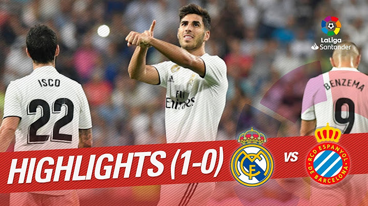 Highlights Real Madrid vs RCD Espanyol (1-0)