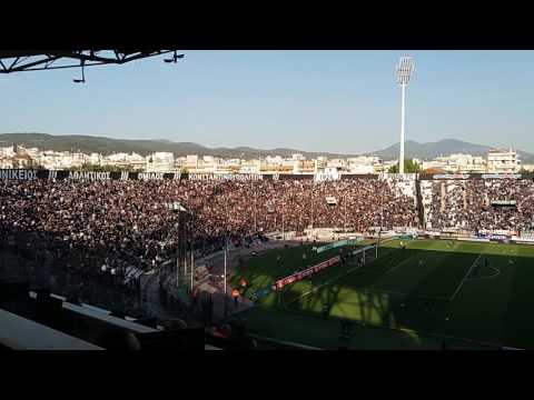 ΠΑΟΚ-Παναθηναικός ατμόσφαιρα