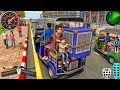 Realistic Tuk Tuk Rickshaw Driving Game: Desert Rickshaw 3D Pick Drop 2026 - Android Gameplay