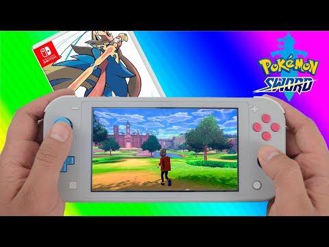 Pokemon Sword Gameplay Nintendo Switch Lite