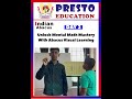 Abacus level 1 Direct addition and subtraction