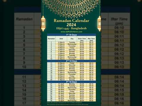 Ramadan Calendar Shorts Subscribe Islamic Ramadan Viral